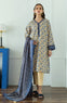 Unstitched 3 Piece Printed Lawn Shirt , Cambric Pant and Dobby Dupatta